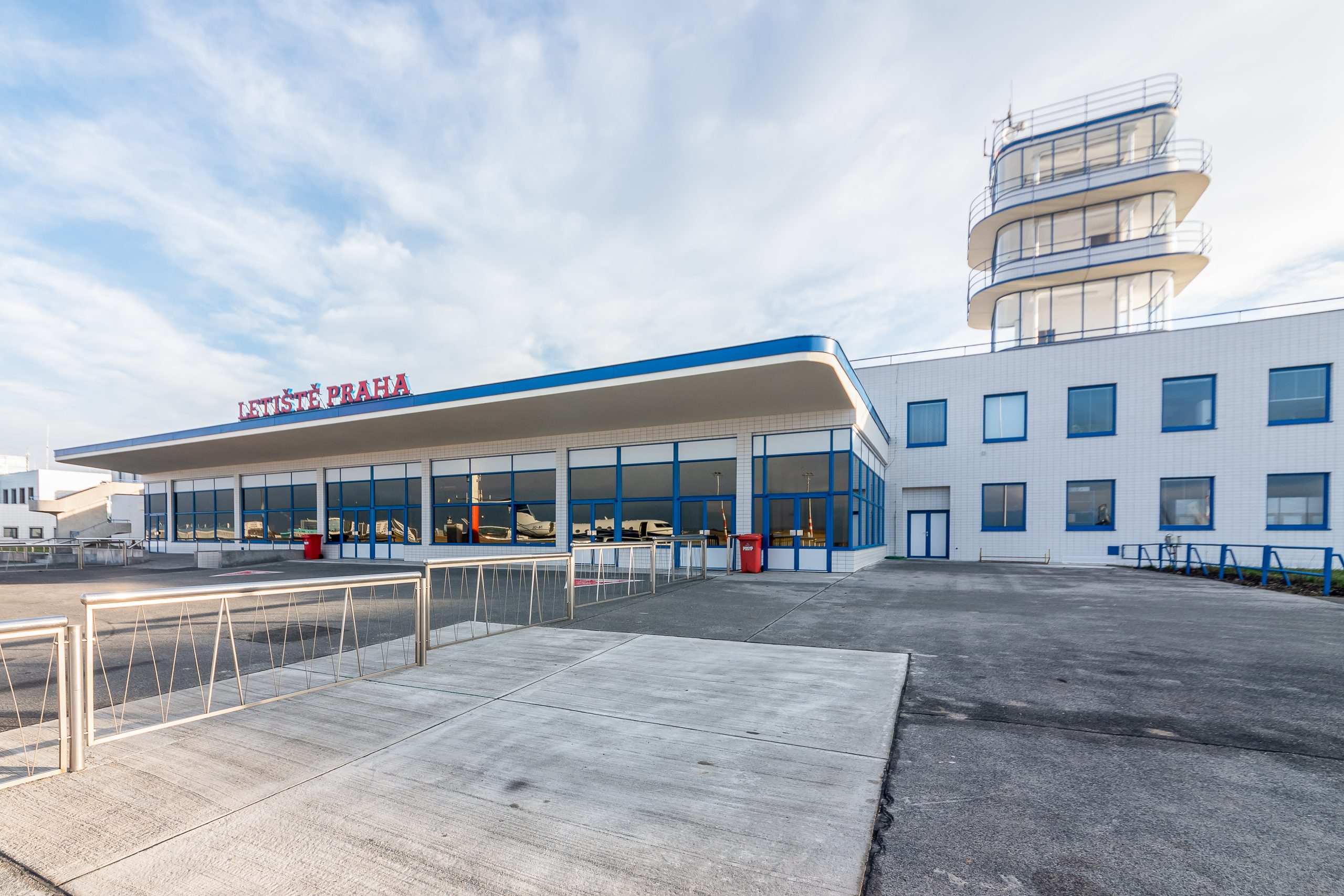 Vaclav Havel Airport Prague Terminal 4. Photo by Tomas Sysel. Courtesy of Open House Praha.