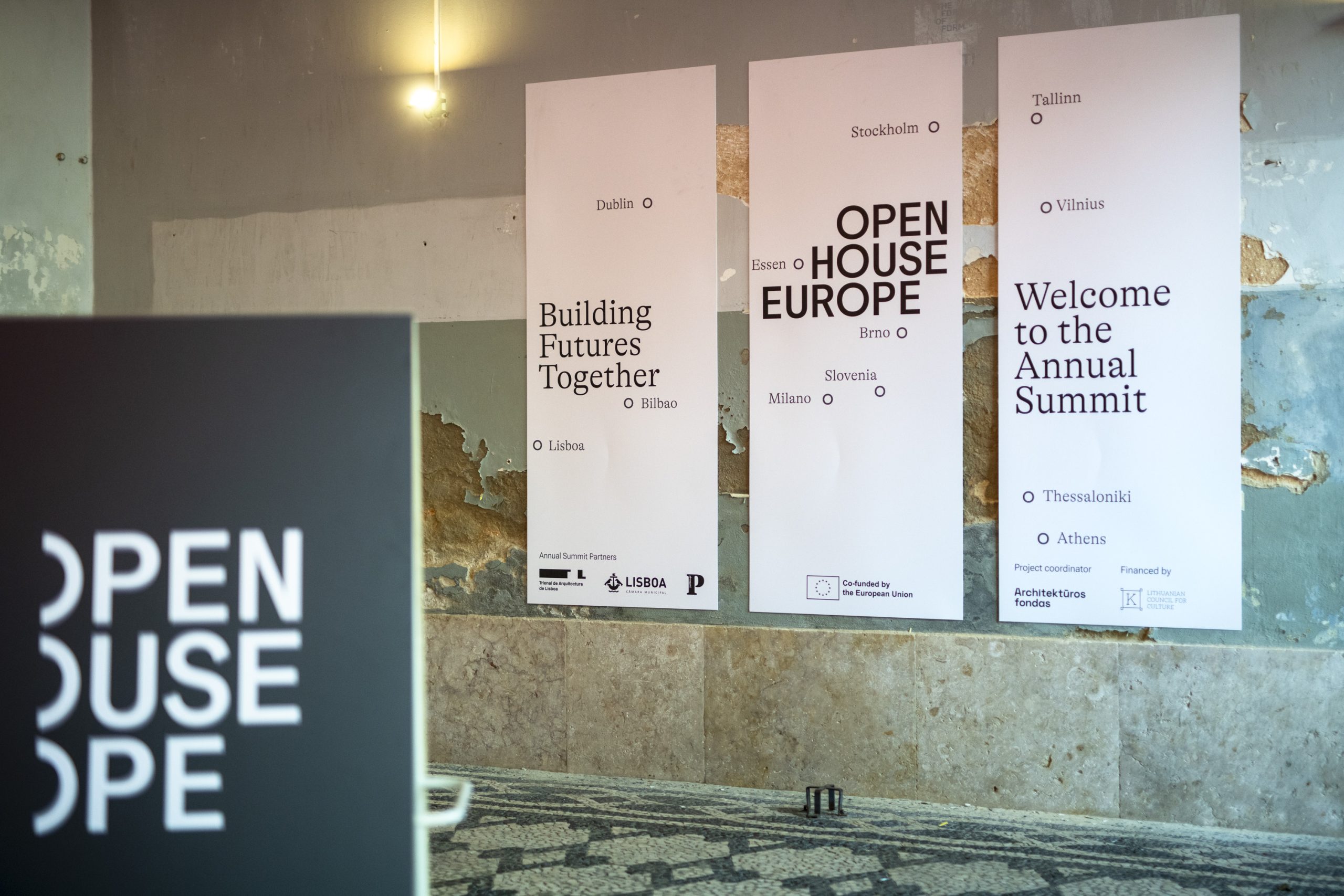 Open House Europe Annual Summit 2023. Photo by Hugo David, courtesy of Trienal de Arquitectura de Lisboa.