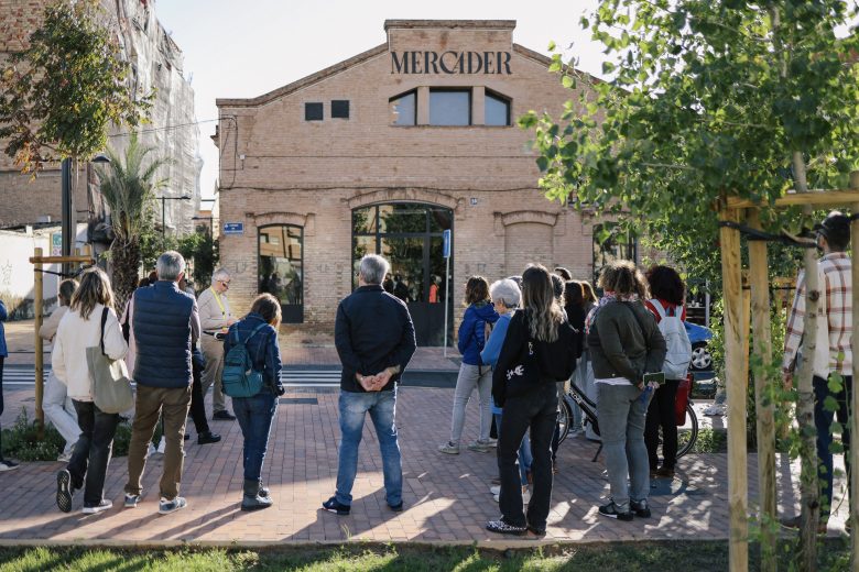 Industrial heritage route through El Marítimo. Photo by Nastassia Tarusava, courtesy of Open House Valencia.